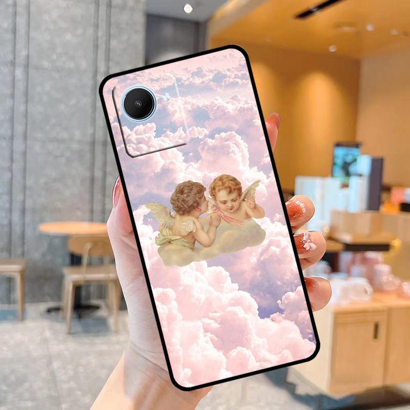 Cartoon Angel Baby Printing Case For Realme C55 C33 C31 C35 C30 C11 C15 C25s C21Y GT Neo 5 3T 2T 8 9 10 11 Pro Plus