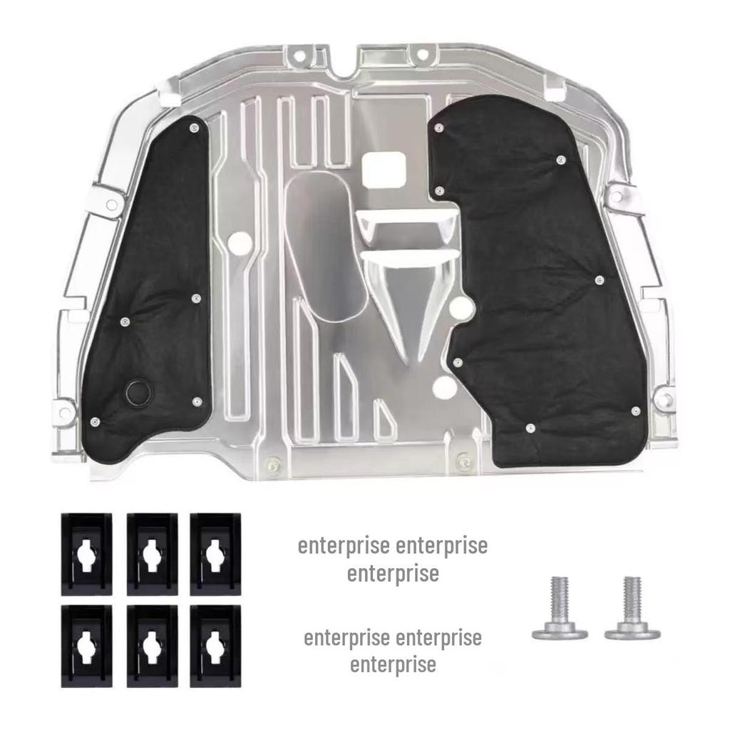 74110-TBA-A00 Aluminum Engine Under Shield Plate, Compatible with 2016-2021 Honda Civic (74112-TBA-A00)