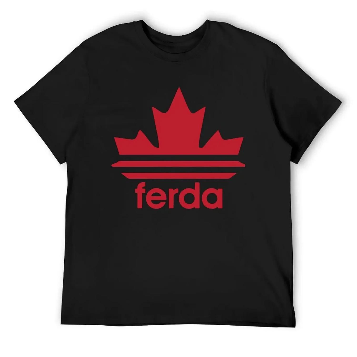 Letterkenny Ferda T-Shirt sweat anime t shirts Man t-shirt mens cotton t shirts S