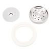  Improved Coffee Machine Shower Screen and Holder Gasket Kit with Stainless Steel Holder, Upgrading Water  and Preventing Leakage, Replacement for  9 