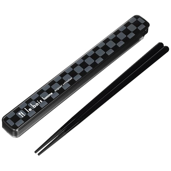 Chopsticks & Chopstick Case Set (M) Black B00ZTW2SGS