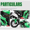 1/12 Kawasaki Ninja ZX10R Alloy Die Cast Motorcycle Model Toy Vehicle Collection Sound and Light Off Road Autocycle Toys Car
