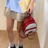Cute Plaid Backpack Women's New Niche Design Travel Bag College Style School Bag Tide
