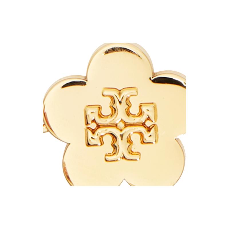 TORY BURCH Flower decoration brass bracelet women's gold 157203-720-gold F
