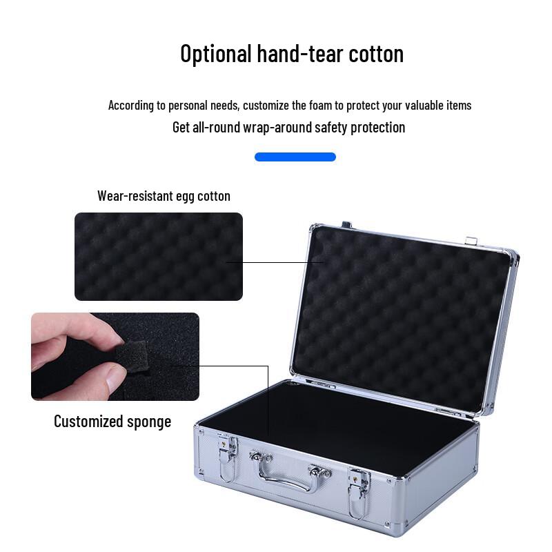 

Portable Aluminum Tool & Document Security Case
