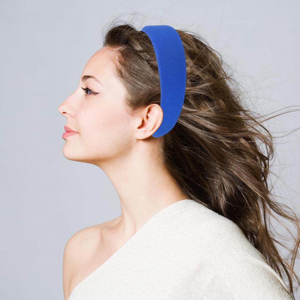 Fashion High Skull Sponge Headband for Women and Girl Wide Hair Band with Soft Milk Silk Designs Comfortable to Wear