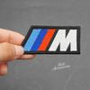 Cloth Embroidered Stickers HOOk&LOOP Clothing Hole Patch Decal For BMW M Power 1 3 5 7 Series Jacket Backpack Decor Accessories GB2