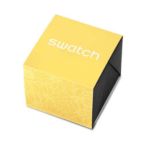 Swatch IRONY MEDIUM PETAL SWIRL YLS236G Women's Wristwatch, Gray