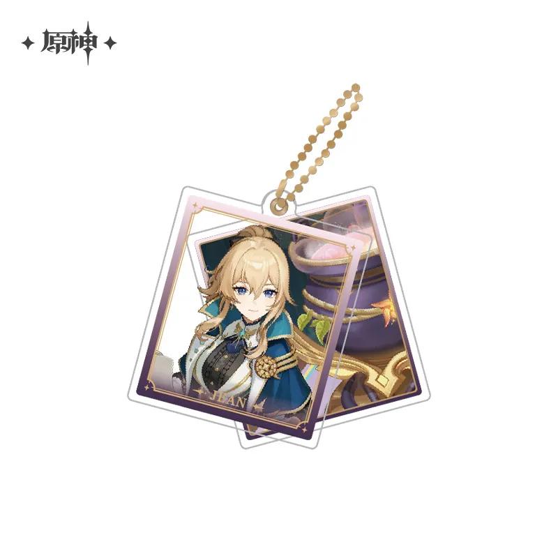 Sunsyea Genshin Impact Official Merch miHoYo Original Theme Series Keychain Vol.3 Alhaitham Kaveh Furina Wanderer Navia