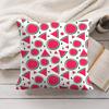 Watermelon Cushion Cover Soft Short Plush Pillow Cover Smooth Cozy Texture Aesthetic Cushion Case Home Decor
