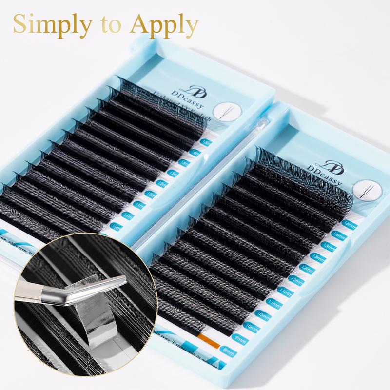 U Shape YY 2D UU Double Layer U Fan Blister Cilios Nagaraku Pestanas Eyelash U Y Lashes