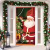 Green Legend Christmas Door Sticker & Hanging Cloth Décor
