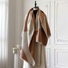 Ladies' Scarf With High-end Feel, Plaid Shawl, Versatile Tassel Scarf