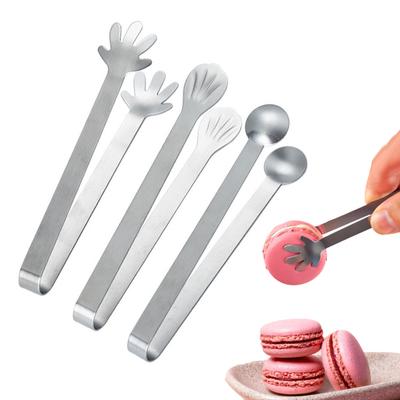 3Pcs Edelstahl Lebensmittel Clips Shell Palm Form Glatte Griff Brot Clip