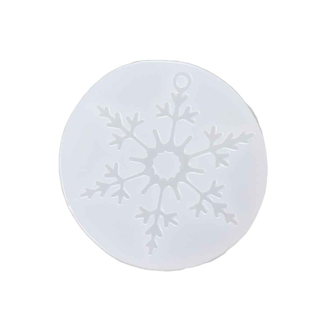 Snowflakes Cake Mould Chocolate Pudding Jelly Handmade Soap Mold Silicone Fondant Cake Cupcake Mold