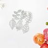 Leaves Pattern Cutting Dies Scrapbooking Stencils Carbon Steel Dies Cut Stencils for Card Making Photo Album Decoration