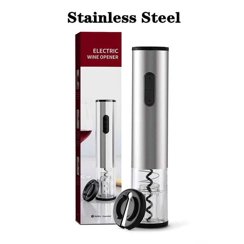 Fast Electric Red Wine Corkscrew, Full-automation Grape Wine Bottle Opener, Illuminated Foil Cutter, Take Out Cork Kitchen Gadge