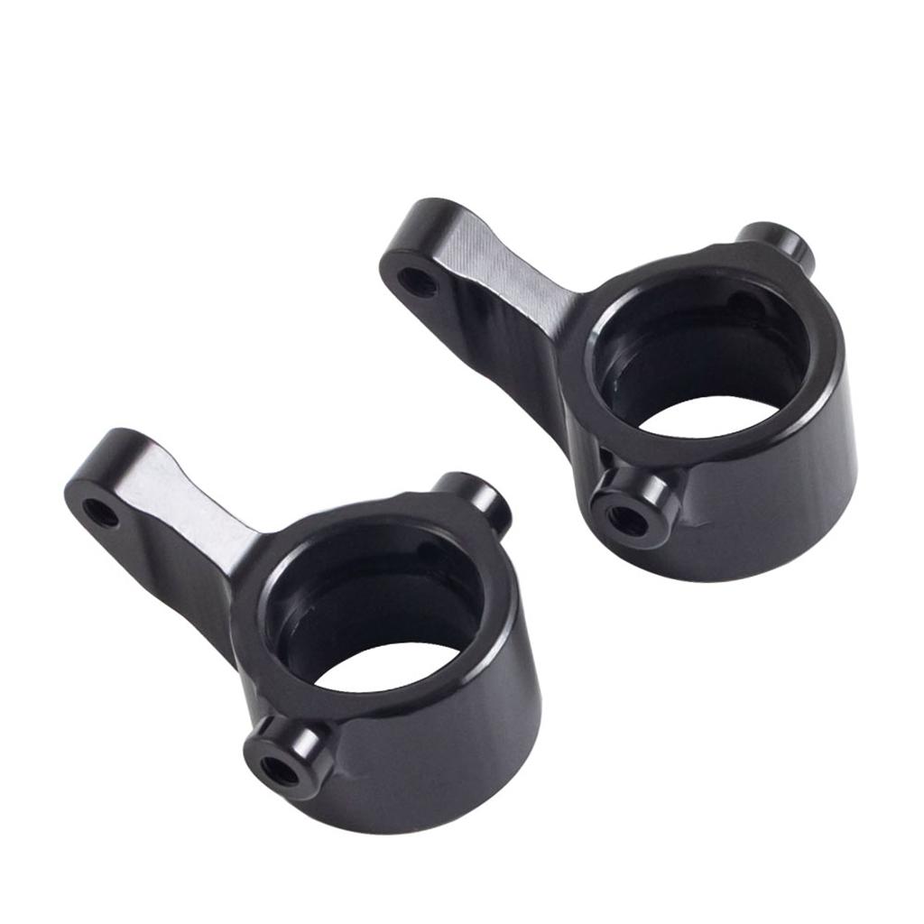 

1/18 Запчастини для автомобілів на радіоуправлінні Передній рульовий кулак, втулка, сумісна з AXIAL JR AX90052 Модель RC Accs чорний