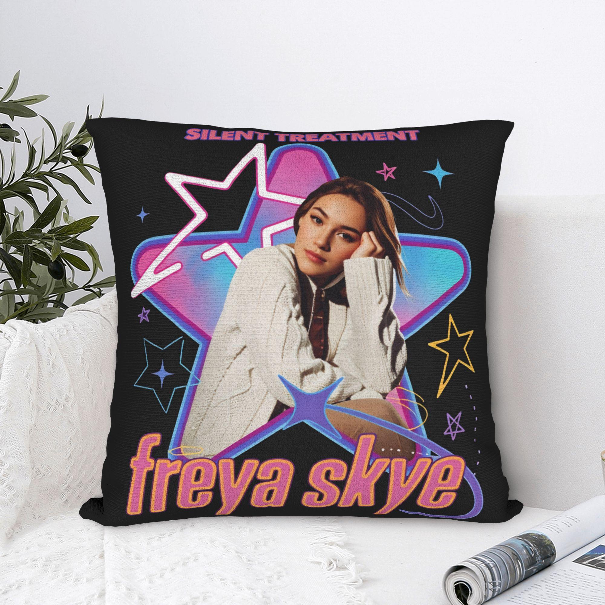 Fine Glasses Unisex S-Freyas Skye Uk Singer Stars Align Concert Pillow Cover Soft Cushion Cover Fashion Pillow Case For Sofa Bedroom Home Decor