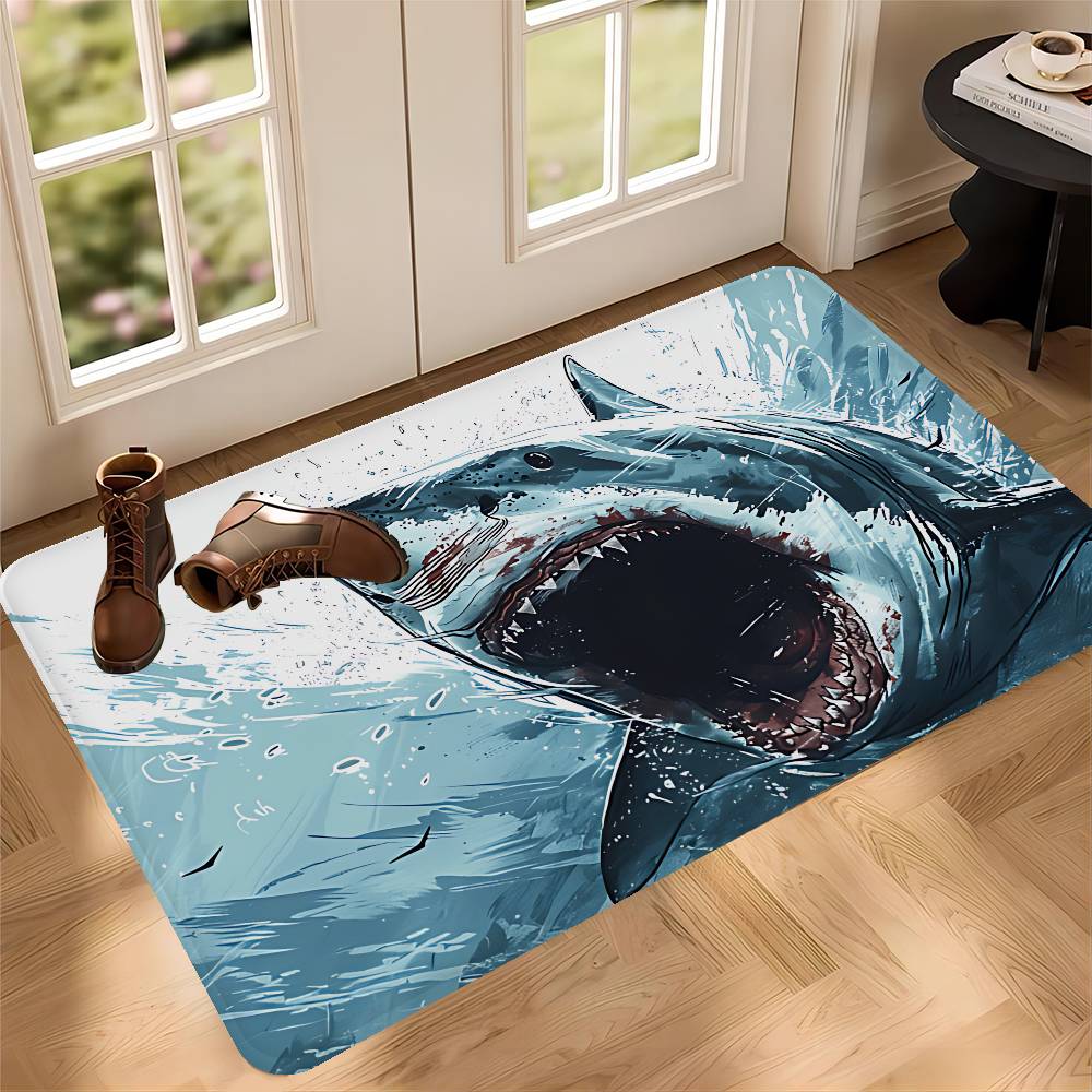 Tappetino da Cucina Film J-JAWS Più Economico Antiscivolo Moderno Soggiorno Balcone Stampato Decorazione Moderna per la Casa