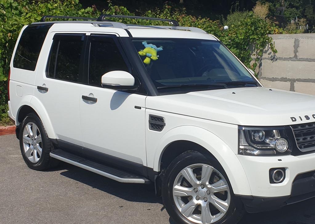 Боковые пороги Оригинал (2 шт., алюминий) для Land Rover Discovery IV