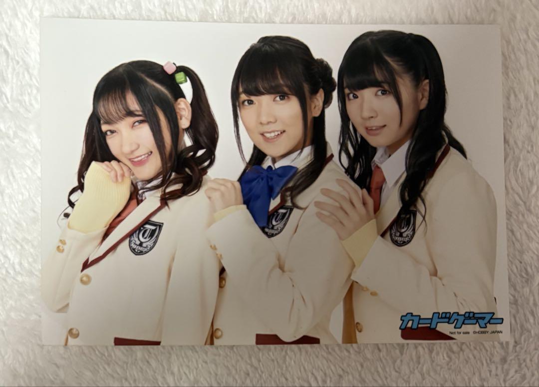 

[USED] Rimi Nishimoto, Yuka Nishio, Amane Shindo bromide bonus card gamer gamers