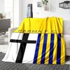 Parma F.C Druck Flanelldecke Hohe Qualität Warm Gemütlich Decke für Alle Jahreszeiten Perfekt für Geschenke Heimdekoration