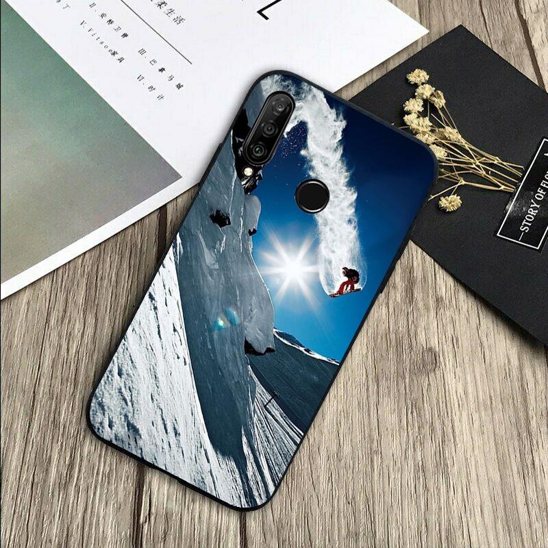 Ski Neige Snowboard Für Huawei Nova 5T 9 10 SE 7i 8i 11i 12i Y73 Y90 Y70 Y72 Y61 Y91 P60 Pro P40 P30 Lite Hülle