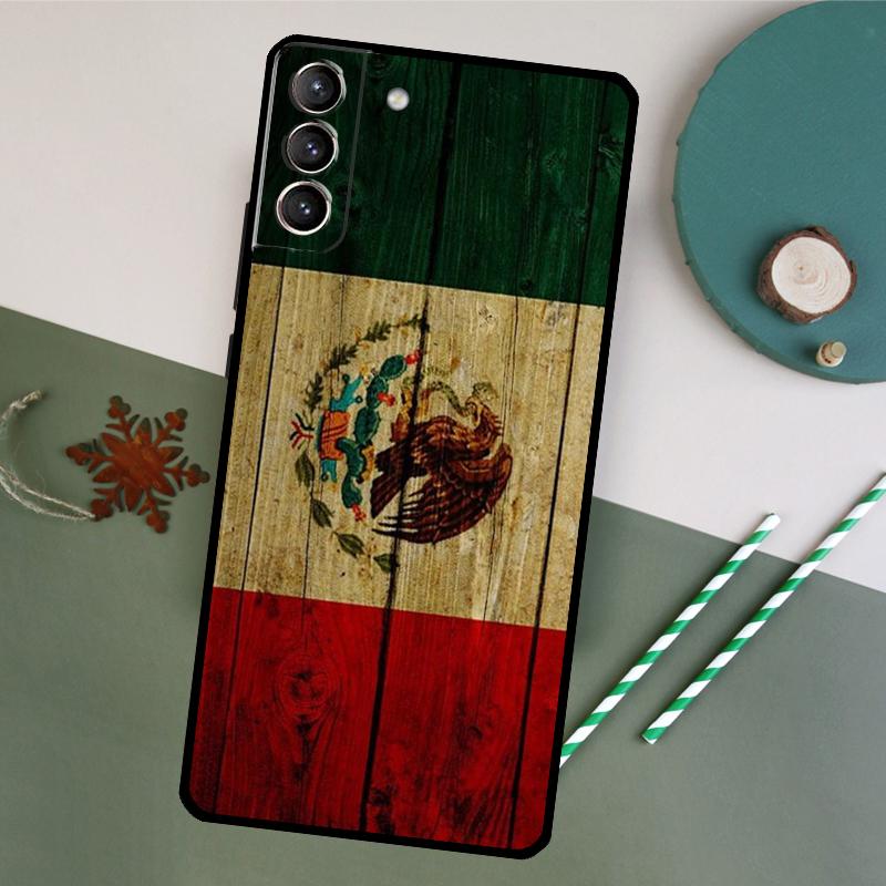 Mexico Mexican Flag Phone Case For Samsung Galaxy S26 S25 Ultra S20 S21 S22 S23 S24 S10 Plus S25 FE Back Cover
