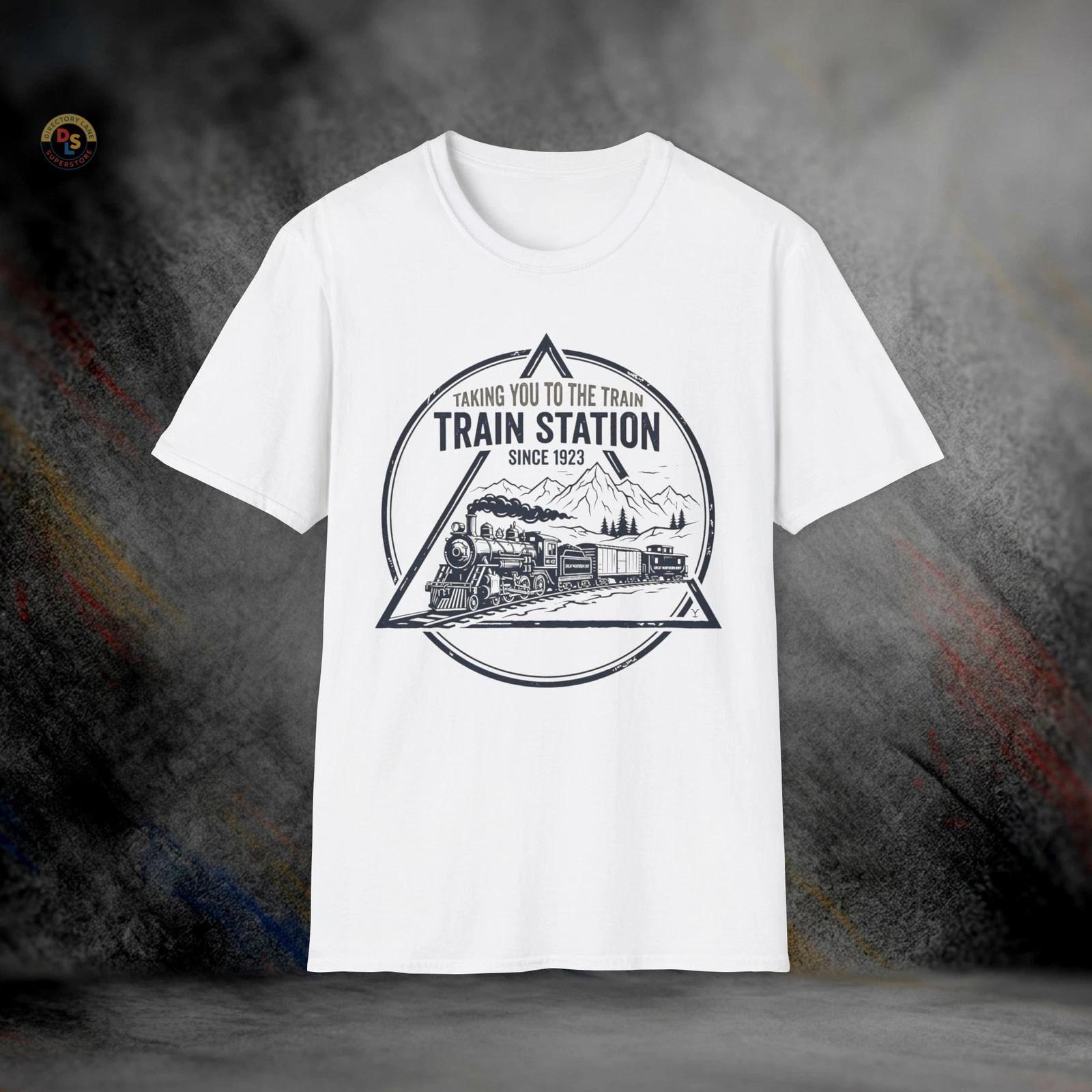 Taking You to the Train Station T-Shirt | Softstyle Tee XL