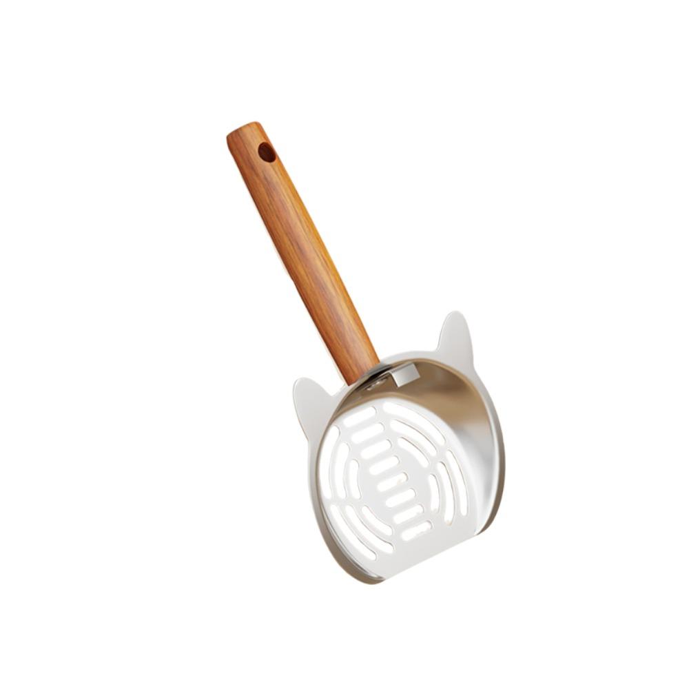 Mesh Cat Box Scoop Cat Shape Pet Waste Shovel Cat Cleaning Supplies Cat Litter Scoop  Pet Store