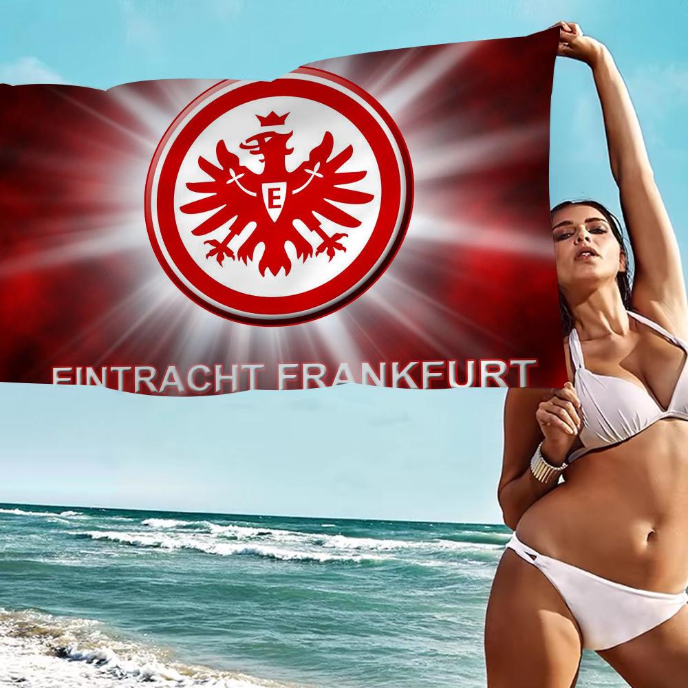 Fotbalový klub E-Eintracht F-Frankfurt Mikrovláknová plážová osuška Absorpční Rychleschnoucí Měkká Jógová Plavecká Rekreační Lezecká osuška