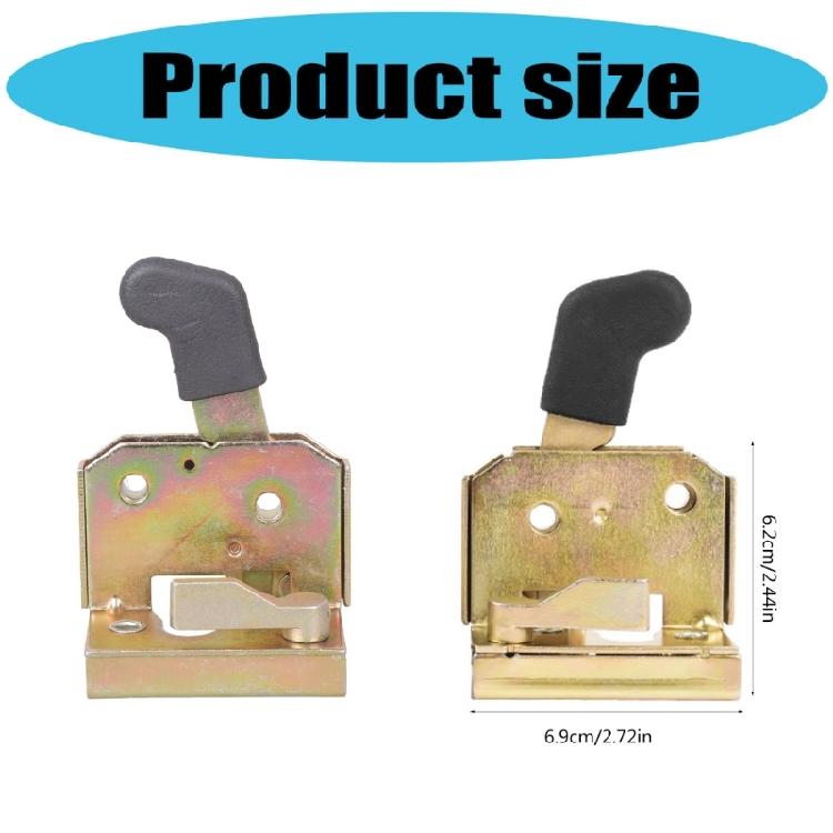 Versatile Heavy Equipment Door Lock Latches Metal Plastic Door Locking Mechanism Designed for Electric Tricycles & Loaders