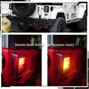 New Third-Gen Wrangler LED Taillight, American Style, Fits European Models