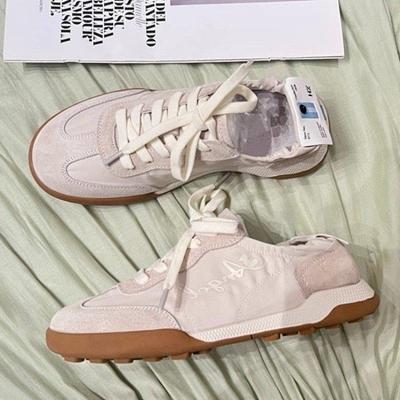 Ballet Lithe Cloud Feeling~ Series Soft Leather Breathable Women's New Sports Little White Shoes