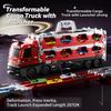 Portable Foldable Cargo Truck Launcher – Travel-Friendly Racing Toy for On-the-Go Fun