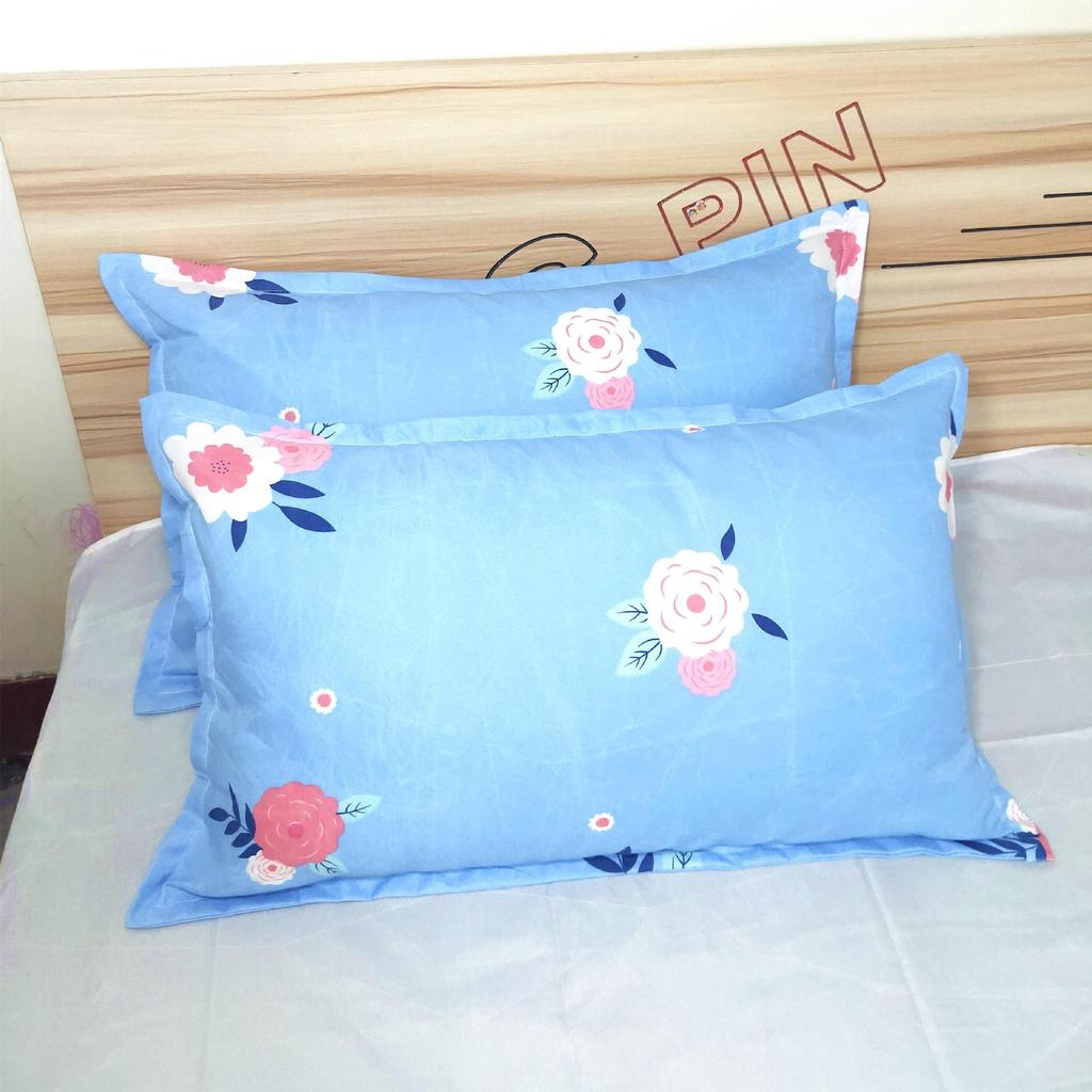 48X74Cm Printed Pillow Case Bed Pillowcases Standard Pillow Cover for Bedding Bedroom (No Filler)