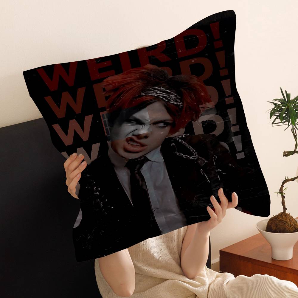 Singer Y-Yungblud Personalized Pillow Cover Kids Bedroom Wild Party Decor Pillowcase Kid Birthday Shower Gift