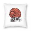 Trimmings Is Just A Baby Square Pillowcase Polyester Linen Velvet Pattern Zip Decor Sofa Seater Cushion Cover