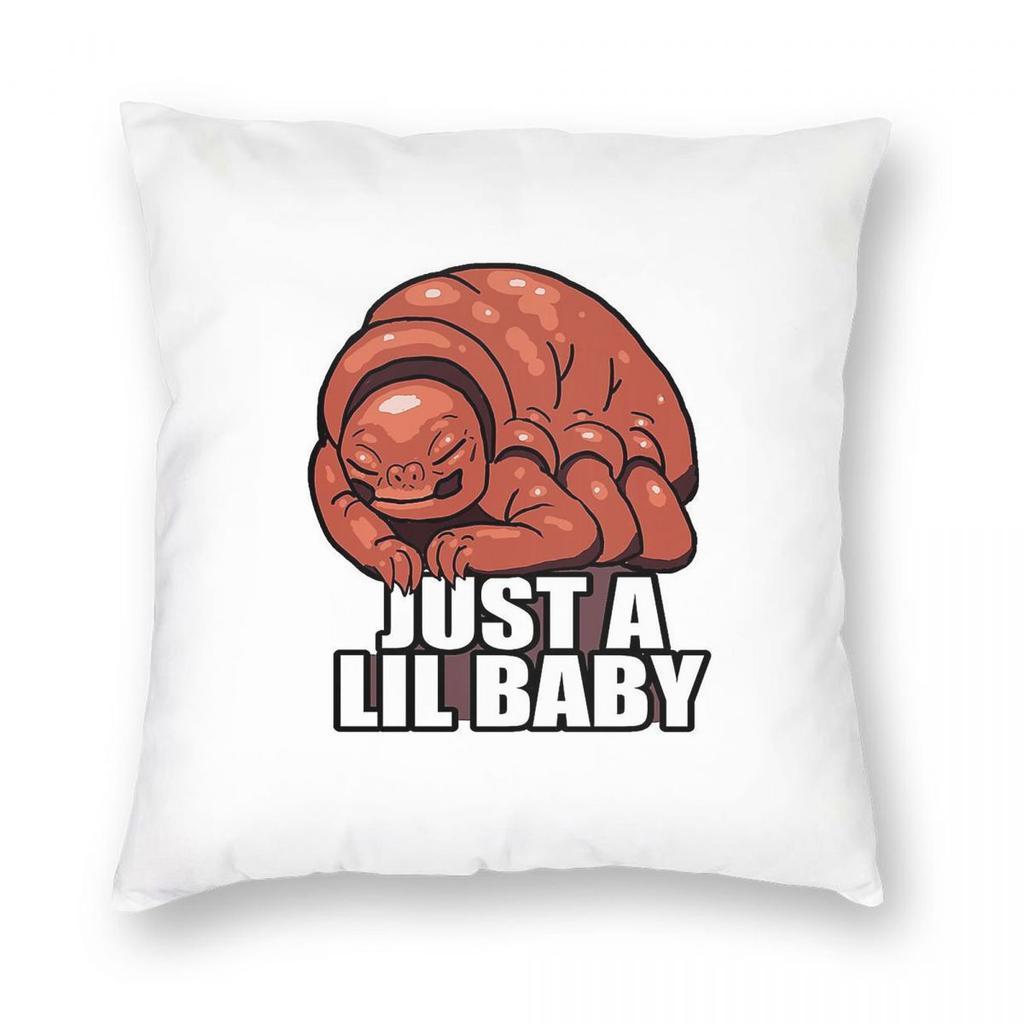 Trimmings Is Just A Baby Square Pillowcase Polyester Linen Velvet Pattern Zip Decor Sofa Seater Cushion Cover