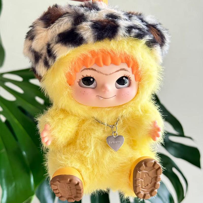 New Wakuku Plush Doll Keychain The Monsters Box Toy New Vinyl Doll Kawaii Backpack Pendant Decoration Case Gift Cute Wakuku