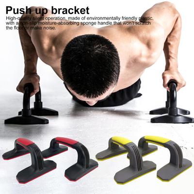 1 Pair Push-Up Handle Anti-slip Men Women Abdominal Exercise Trainer Push-up Grip Bars Support Stand Home Gym Fitness Equipment