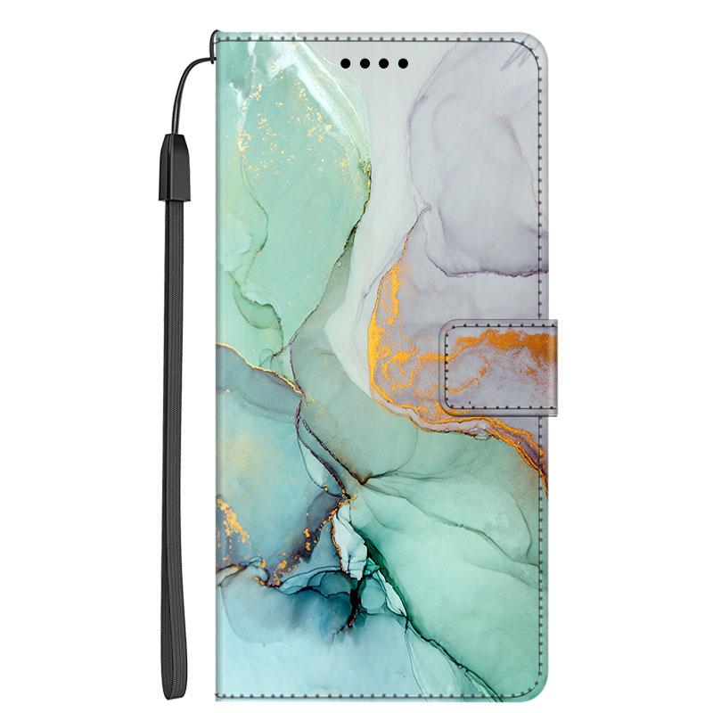 Leather Flip Case for Samsung Galaxy A55 5G A15 A25 A35 A 55 M35 M55 Phone Cover M 35 55 Magnetic Bag A 15 A05 4G Wallet Painted