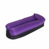 Pillow-Shaped Inflatable Outdoor Recliner - Portable Single Air Mattress for Camping & Festivals