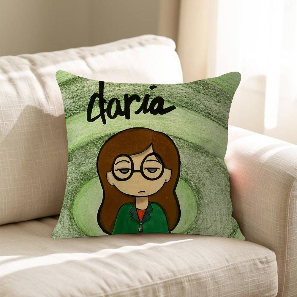 

Cartoon DDaria Cushion Cover 30x50 Polyester Sofa Cushions Decorative Throw Pillows Home Decoration Pillowcover 30x30 cm