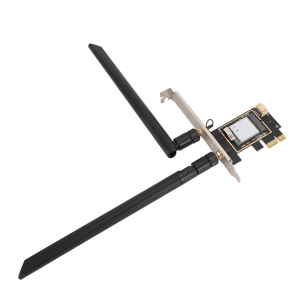 MT7925 Network Card 5400Mbps 2.4G 5G 6G Tri Band Bluetooth 5.3 Support MU MIMO PCIEx1 Wireless Network Card Adapter