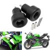 Motorcycle Frame Slider Compatible With For ZX6R 1998-2002 For ZX9R 1998-2003 For ZX12R 2001-2004 Bike Frame Slider Crash Drop Protection