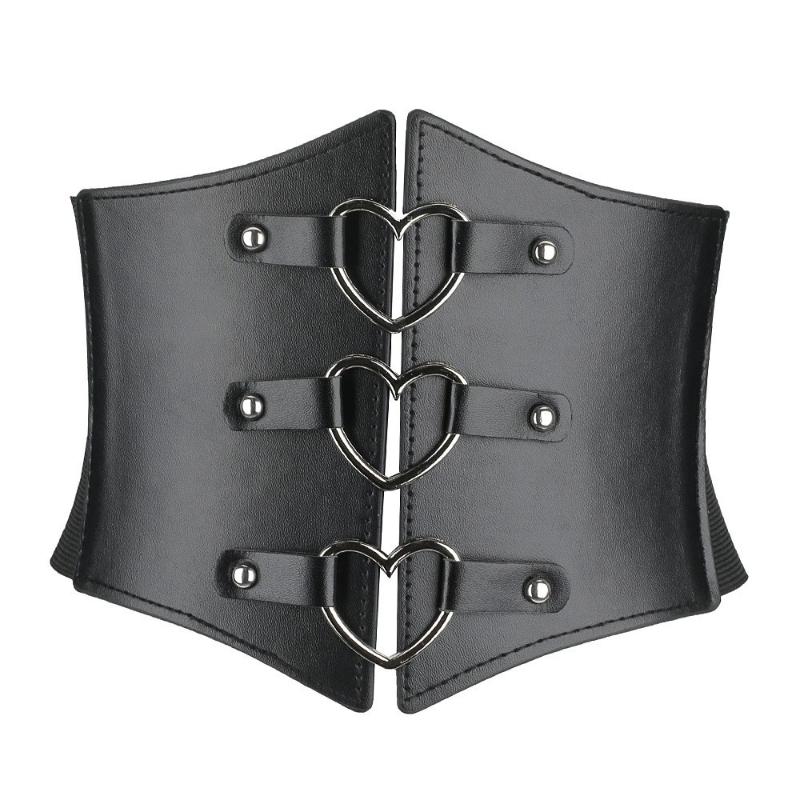 Waist Cinching Abdominal Belt Wide Waistband Adjustable Waist Belt For Women Shirt Skirt Decoration Accessories