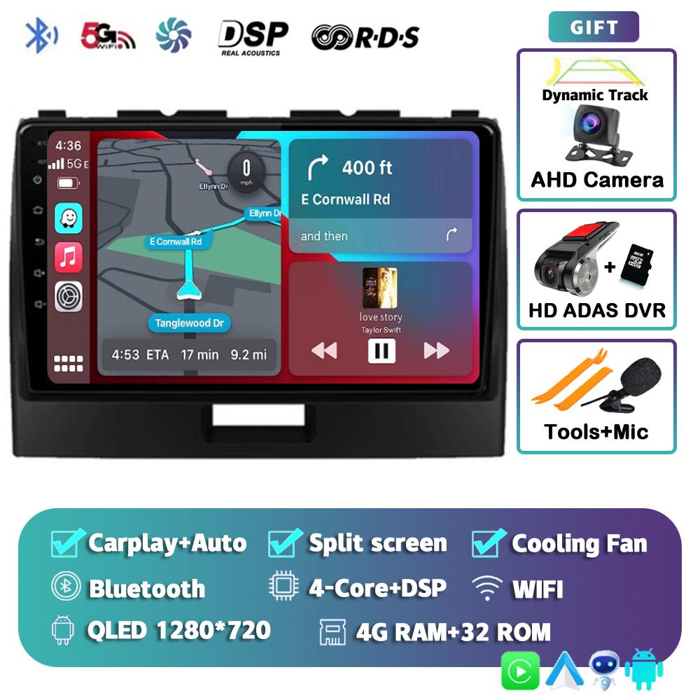 Android 14 Carplay Car Radio For Suzuki Wagon R 2010 2011 2012 2013 2014 2015 2016 2017 2018 GPS Multimedia Video Player Stereo