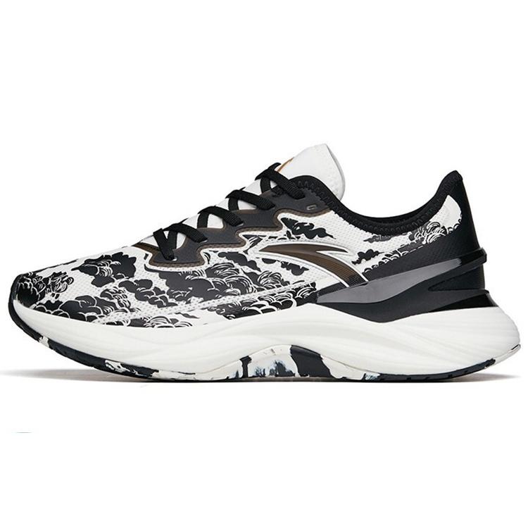 ANTA A-FLASHFOAM Antelope 2.0 Running Shoes Black White Men s 112215586-3 EU 40